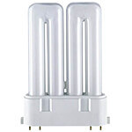 Osram Dulux F and Sylvania Lynx F Compact Fluorescent bulbs with a 4 pin 2G10 connection base